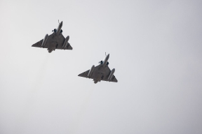 Литва поднимала истребители НАТО из-за дронов вдоль границы с Беларусью. Закрывался аэропорт